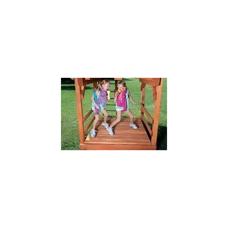 Игровая площадка Woodplay Playhouse RedWood - Фото 10