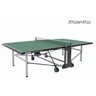 Всепогодный теннисный стол Donic Outdoor Roller 1000 зеленый с сеткой