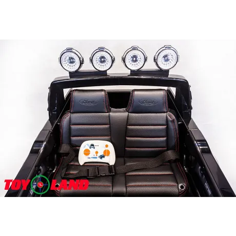 Электромобиль ToyLand Ford Ranger черный - Фото 8