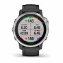 Часы Garmin FENIX 6S серебристый с черным ремешком - Фото 2