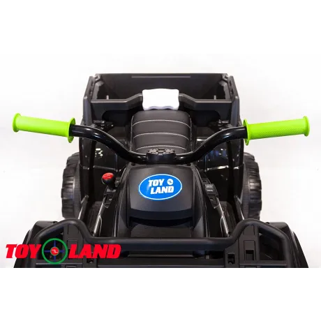 Электроквадроцикл ToyLand 0909 Grizzly Next 4x4 черно-зеленый - Фото 4