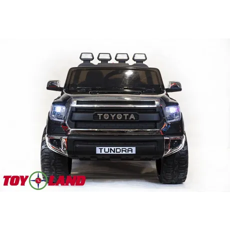 Детский электромобиль ToyLand TOYOTA TUNDRA MINI черный - Фото 2