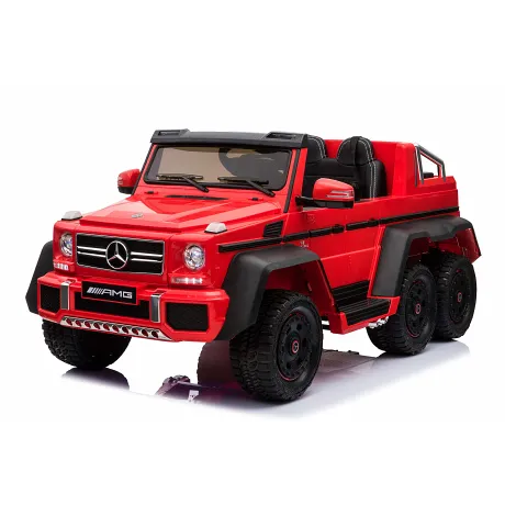 Электромобиль RiverToys Mercedes-Benz G63-AMG 4WD A006AA Cherry - Фото 5