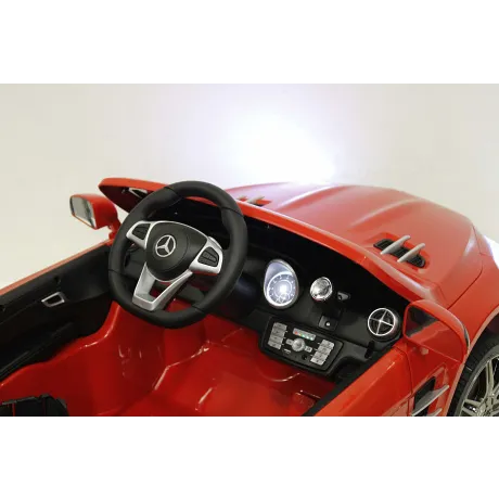 Электромобиль RiverToys MERCEDES-BENZ SL500 (красный) - Фото 9