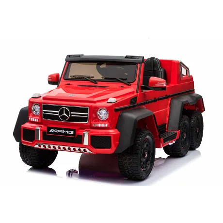 Электромобиль RiverToys Mercedes-Benz G63-AMG 4WD A006AA Cherry - Фото 4