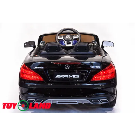 Электромобиль ToyLand Mercedes-Benz SL65 AMG черный - Фото 7