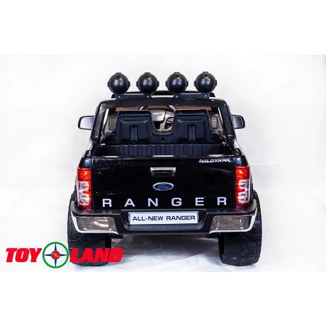 Электромобиль ToyLand Ford Ranger черный - Фото 6