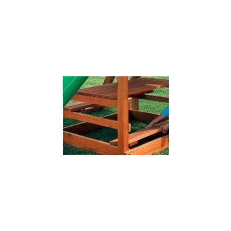 Игровая площадка Woodplay Playhouse RedWood - Фото 4