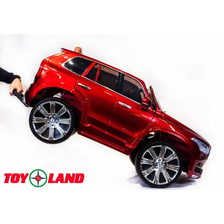 Электромобиль ToyLand Volvo XC90 красный - Фото 8