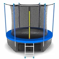 Уличный батут EVO JUMP Internal 12ft (Sky) с внутренней сеткой + нижняя сеть