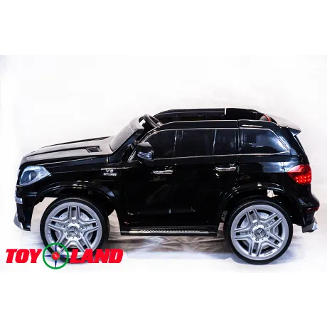 Электромобиль ToyLand Mercedes-Benz GL63 черный - Фото 4