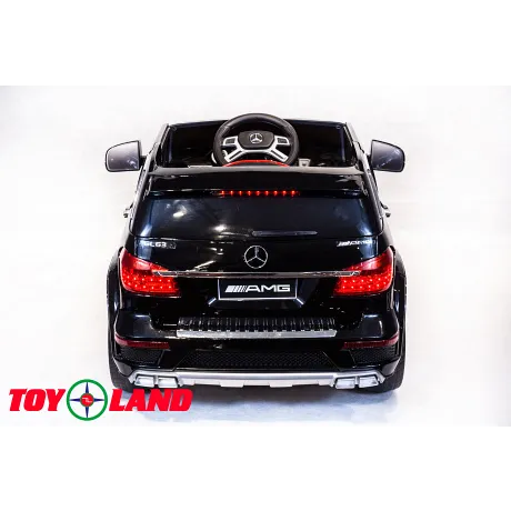 Электромобиль ToyLand Mercedes-Benz GL63 черный - Фото 6