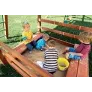 Игровая площадка Woodplay Playhouse с тентованной крышей - Фото 8