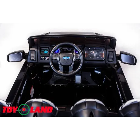 Электромобиль ToyLand Ford Ranger черный - Фото 7