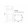 Душевая кабина Kvimol K066 - Фото 8