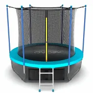Уличный батут EVO JUMP Internal 12ft (Wave) с внутренней сеткой + нижняя сеть