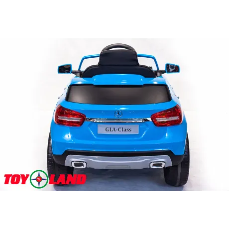 Детский электромобиль Toyland Mercedes-Benz GLA синий - Фото 7