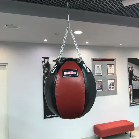 Груша-шар кожа FightTech SBL3 - Фото 4