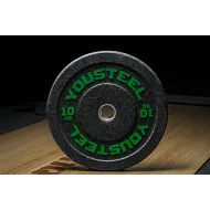 Бампированные диски (блины) YOUSTEEL HI-TEMP 10 кг