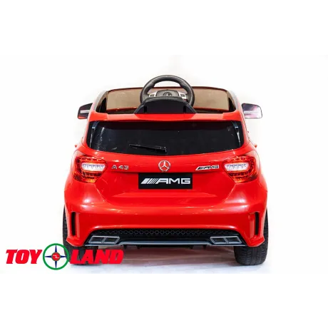 Электромобиль ToyLand Mercedes-Benz A45 красный - Фото 7