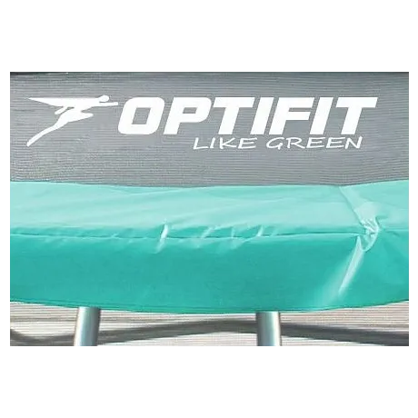 Батут Optifit Like Green 16ft с желтой крышей - Фото 4