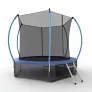 Батут с внутренней сеткой и лестницей EVO JUMP Internal 10ft (Blue) + нижняя сеть - Фото 2