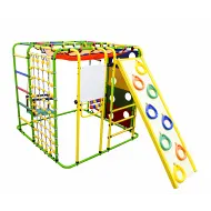 Детский спортивный комплекс Формула здоровья KMS Кубик У Плюс салатовый/радуга