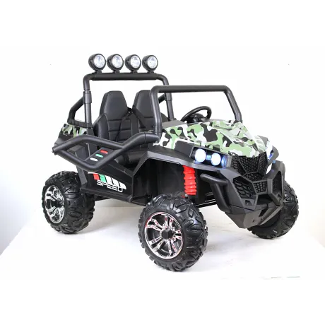 Электромобиль RiverToys T888TT 4WD камуфляж - Фото 2