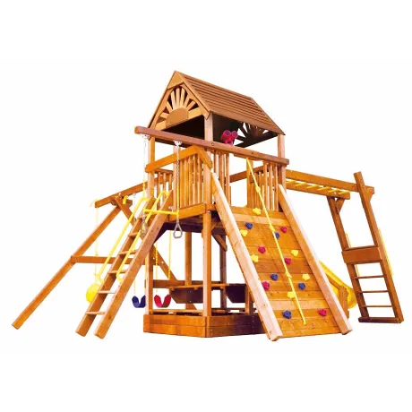 Детская площадка Rainbow Play Sistems Саншайн Клубхаус III Делюкс ДК - Фото 2